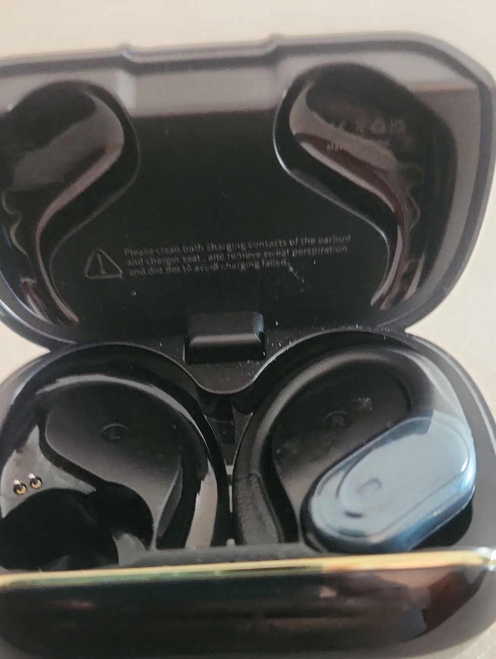 Wireless True Bluetooth Earbuds in Black with Charging Case